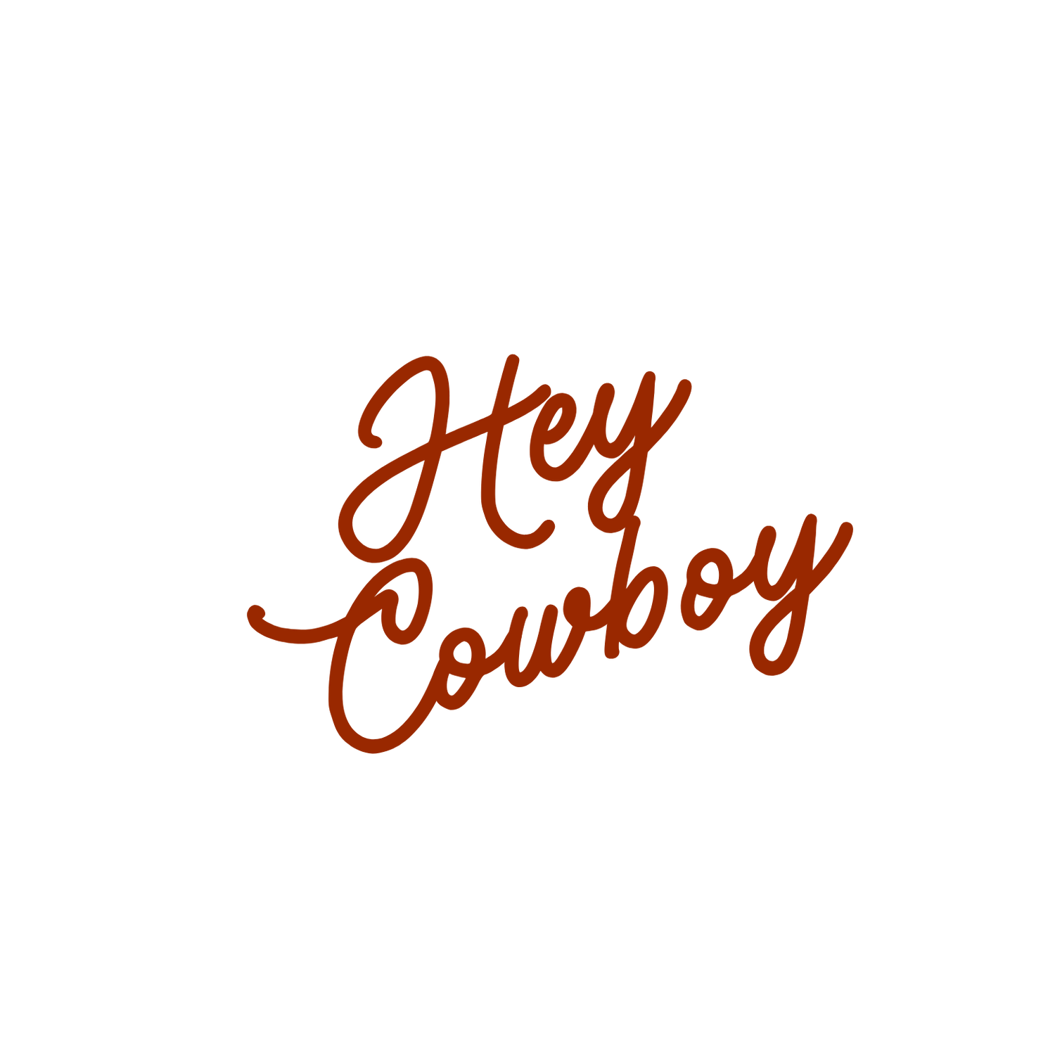 Hey Cowboy